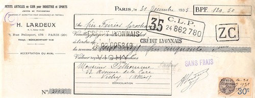 1935 petits articles cuir - 1935,