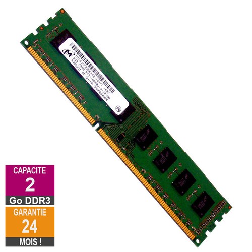 Barrette mémoire 2go ram - mémoire, ddr3