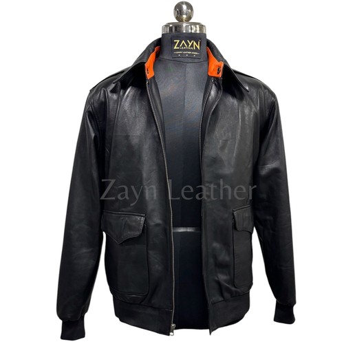 Blouson bombardier cuir - blouson, en