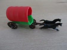 Vintage kinder montable chariot far west - très bon état