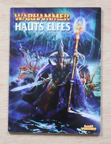 Livre armée hauts elfes - livre, d'armée