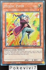 Carte YU-GI-OH! MYSTIC PIPER RA04-EN005 Secret Rare NEUF