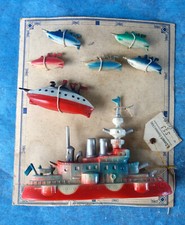 rare  escadre celluloïd neuf