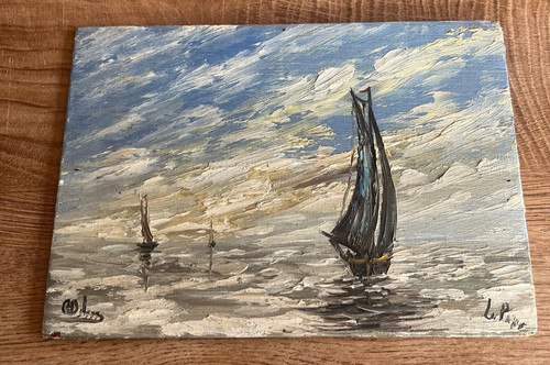 Tableau n364 huile - tableau, sur
