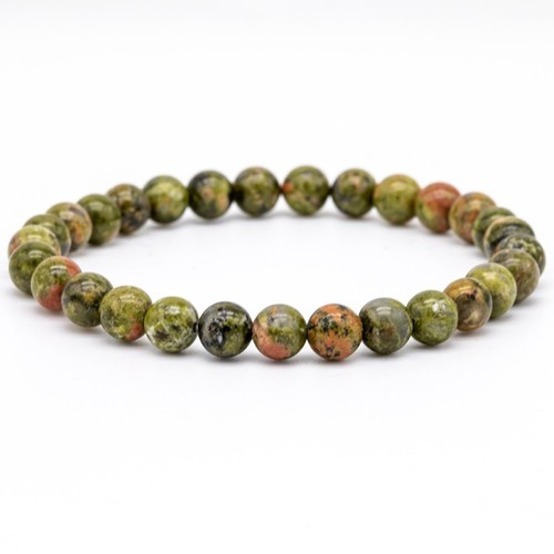 Bracelet unakite - en,