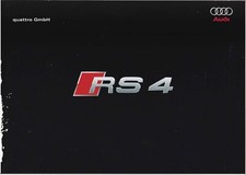 Catalogue / Brochure Audi RS4 03/2005 anglais / english