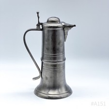 Vintage Théière en Étain