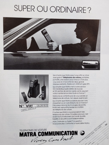 Matra communication vintage - matra,