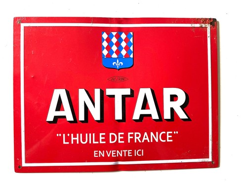 Ancienne plaque publicitaire - ancienne,