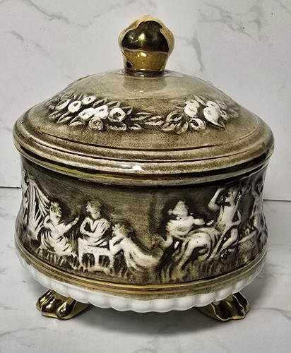 Sucrier vintage porcelaine - sucrier, en