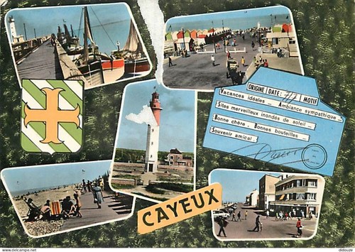 Carte postale cayeux - carte,