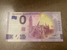 BILLET TOURISTIQUE 0 EURO ZÉRO EURO VALLADOLID - IGLESIA DE LA ANTIGUA 2021 ANNI