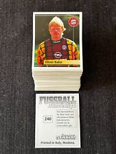SET COMPLET PANINI VIGNETTES STICKERS BUNDESLIGA 1994/95 COLLECTOR PAPIN