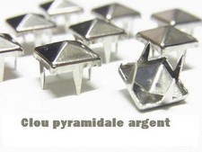 Clous carré 10mm arg