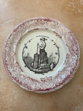 assiette ancienne Parlante