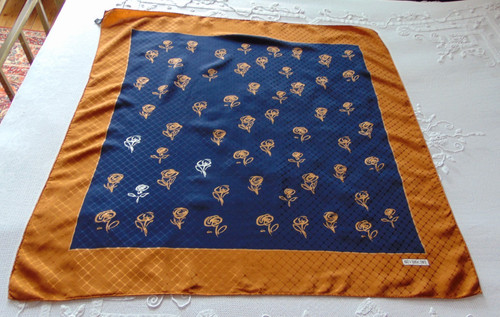 Foulard givenchy soie vintage - foulard,