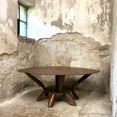 Table basse sculpture - sculpture, art