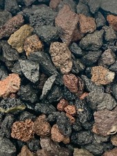 200 pierre volcanique 1/3 cm lave pouzzolane pierre assorties bleue rouge