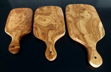 3 Planches en bois d'olivier 
