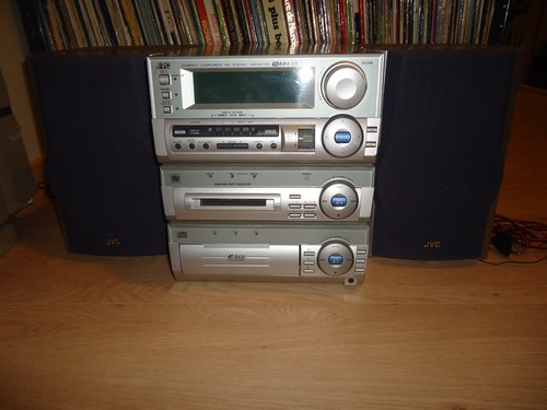 Chaîne jvc minidisc 3 - hi-fi,