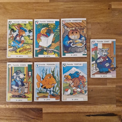 Jeu familles vintage ancien - 7,