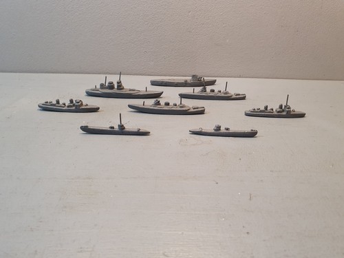 Lot bateaux plomb - 8,