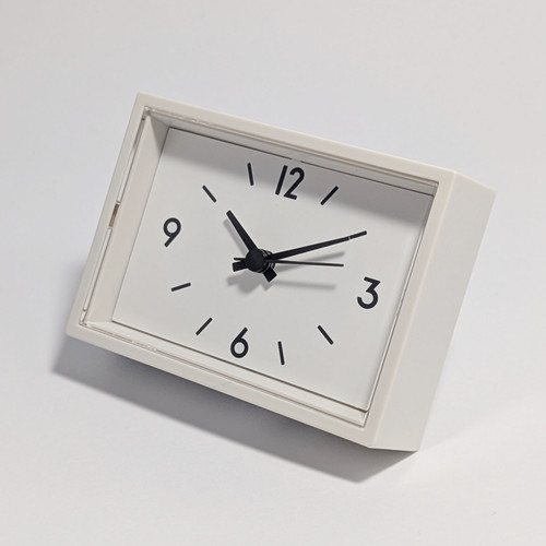 Muji station clock mini white - clock,