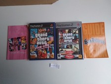 Lot Grand Theft Auto GTA Vice City + San Andreas sur Playstation 2 PS2 !!!