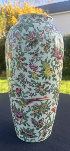 Vase porcelaine bernardaud art - vase,