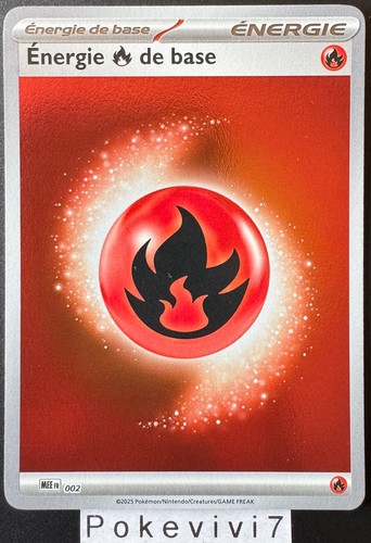 Carte pokemon energie feu mee - carte,