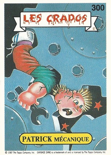 Carte les crados - "les, crados"