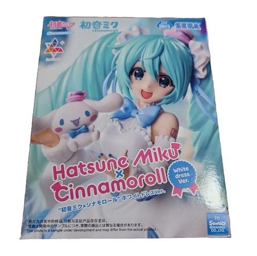 Robe blanche hatsune miku - hatsune, ×
