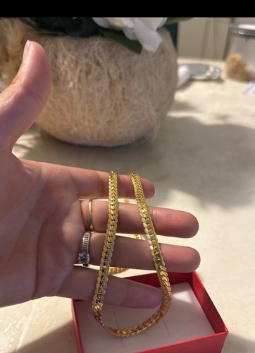 Collier plaqué 18k - plaqué, or