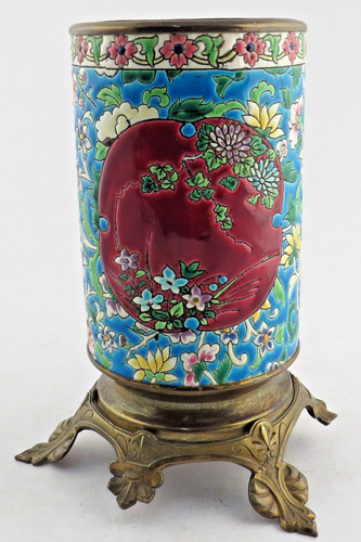 Emaux longwy vase rouleau - de,