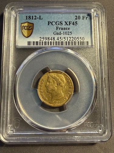 Francs napoleon 1812 l - 20, or