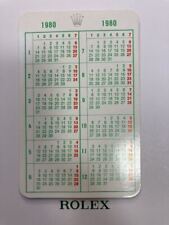 Véritable carte calendrier