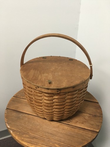 Antique higgins basket - antique, g.