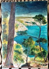 Tableau huile sur toile