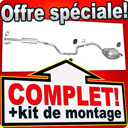 échappement pour ford mondeo - ford,