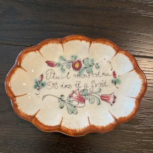 Vtg french trinket dish - dish, 50’s