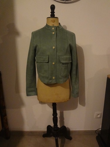 Zara veste daim souple - zara,