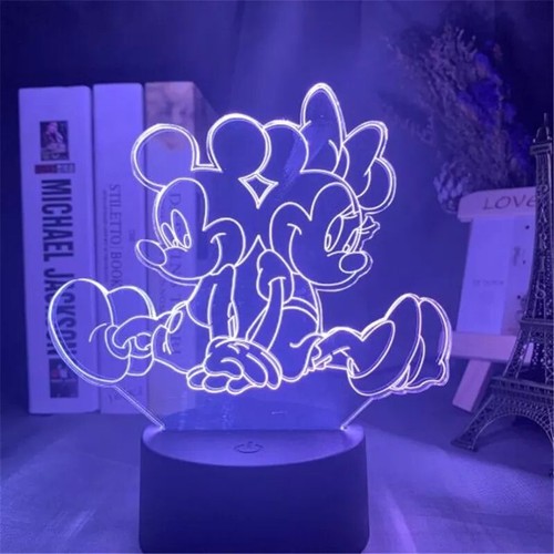 Veilleuse mickey minnie lampe - mickey,