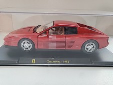 FERRARI Testarossa 1984 - Burago 1/24 Les Grandes Ferrari