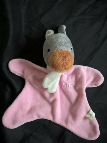 Doudou plat ane cheval - doudou, marron