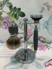 Set De Rasage MACH III Véritable Blaireau