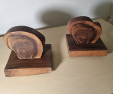 Ancien Cale Livre En Bois Art Populaire Deco Bibliothèque