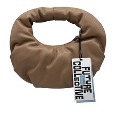 NEW Handbag Brown Croissant