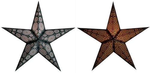 Papier étoile lumineuse - Étoile,