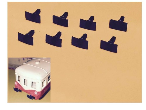 Lot tampons pour autorail - lot, de