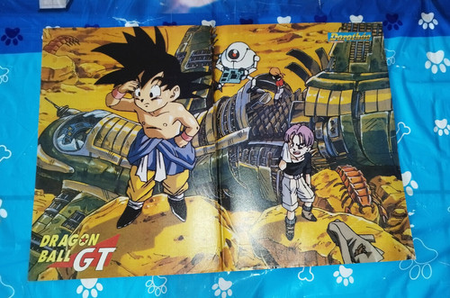 Poster dragon ball goku pan - dragon, gt